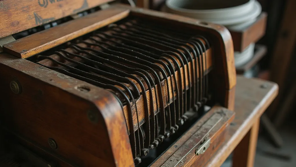 Vintage accordion mechanism