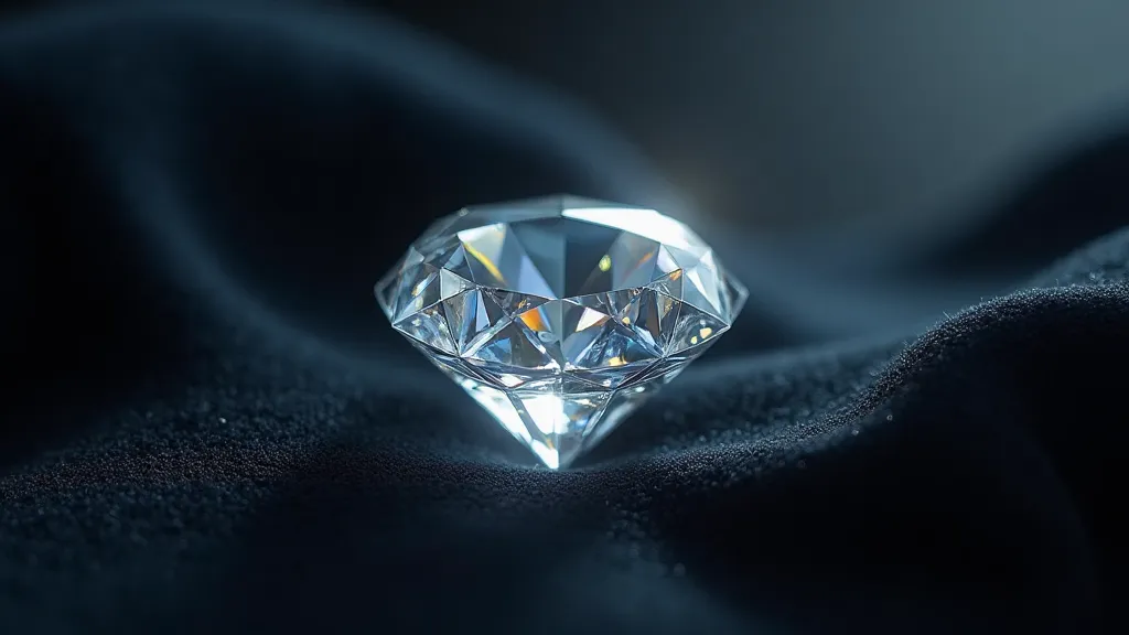 Brilliantly cut diamond